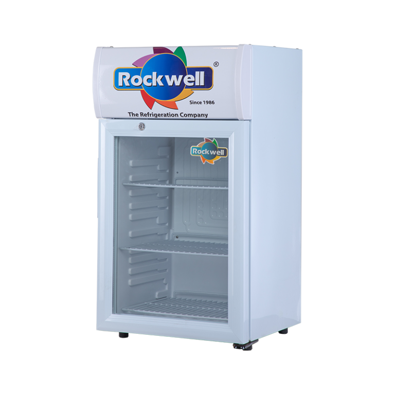 Rockwell Ltr Single Glass Door Visi Cooler Internal Led Dynamic