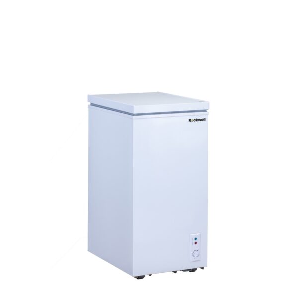 Rockwell 70 Hard Top Deep Freezer, Convertible Freezer and Cooler, Single Door with 1 + 3 Yrs.(Comprehensive Warranty on Cooling Coil), Low Power Consumption, Chest Freezer