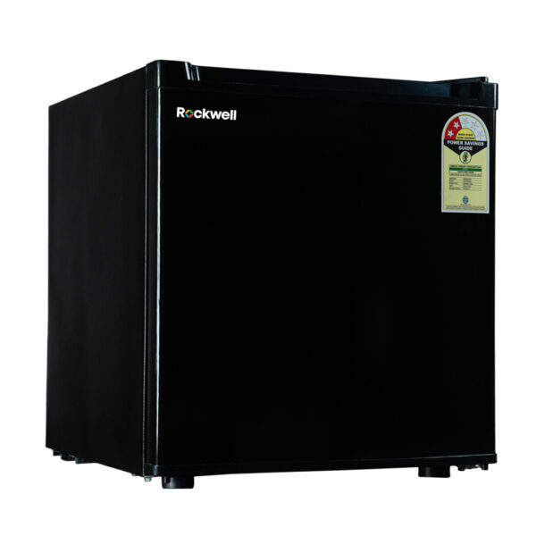 Rockwell 45L Mini Refrigerator  – Compact Design, 2-Star Rated, Ideal for Small Spaces, Dorms, and Offices, Features Reliable Cooling and Adjustable Shelves with Chiller Tray, Black - Image 2